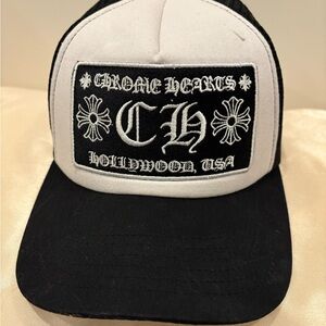 Chrome Hearts Monochrome Logo Cap